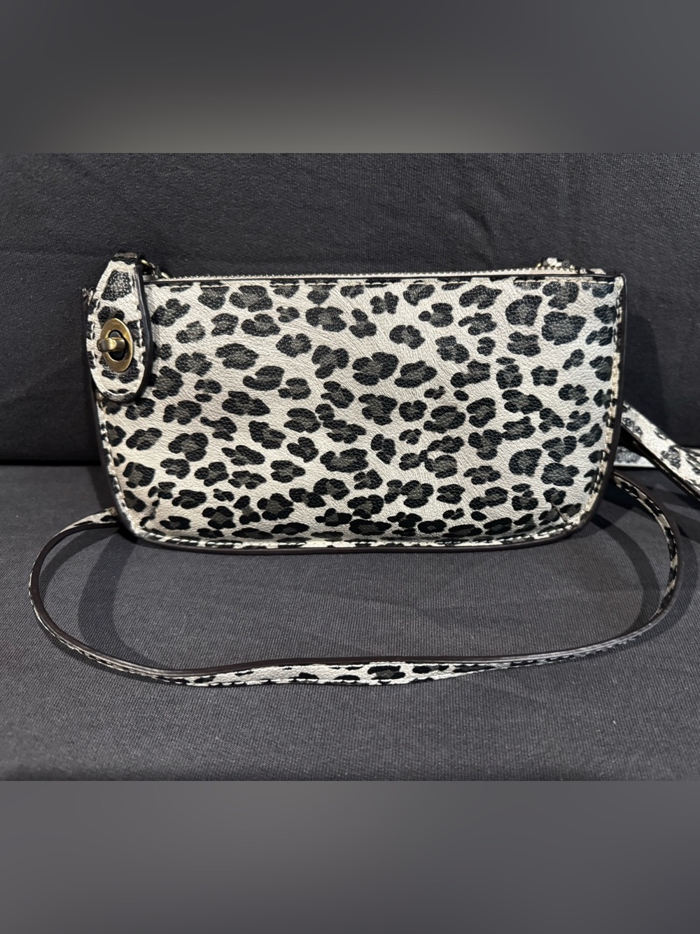 JOY Leopard Print Crossbody Bag